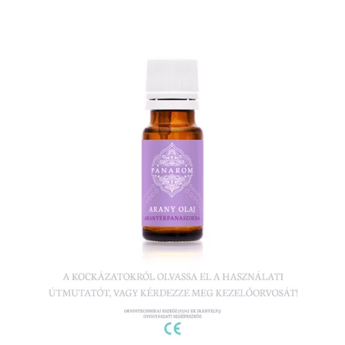 Panarom  VÁRANDÓSSÁG- BABAÁPOLÁS Arany olaj - Aromaterápiához és természetes wellnesshez
