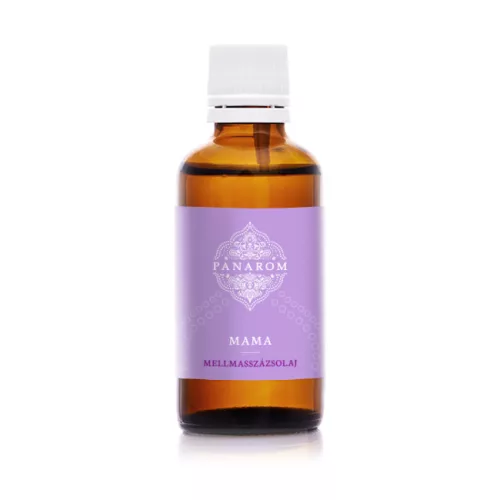 Panarom  VÁRANDÓSSÁG- BABAÁPOLÁS Mama mellmasszázs olaj - Aromaterápiához és természetes wellnesshez