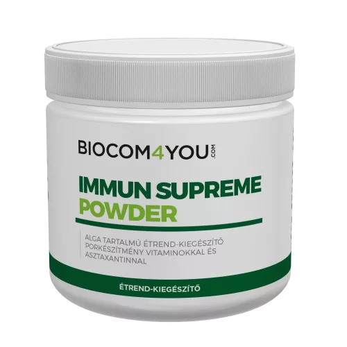 Biocom Immun Supreme Powder- alga komplex 180 g - Bio és natúr étrendkiegészítők