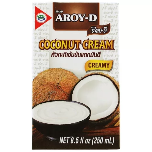 AROY-D KÓKUSZKRÉM UHT 250ML - Bio és natúr élelmiszerek