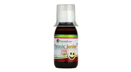 NaturalSwiss Parasic Junior Gyógyfüves féregirtó gyermekek részére 120 ml - Bio és natúr kozmetikumok