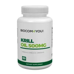 Biocom Krill Oil kapszula 60 db - Bio és natúr étrendkiegészítők