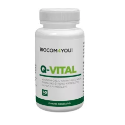 Biocom Q-Vital (Cardio Health) kapszula 60 db - Bio és natúr étrendkiegészítők