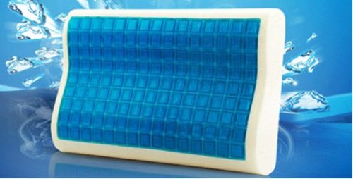 Coolmax Cool Hűsítő memóriaszivacs kontúrpárna (35,5x56x11,5 cm) 1 db