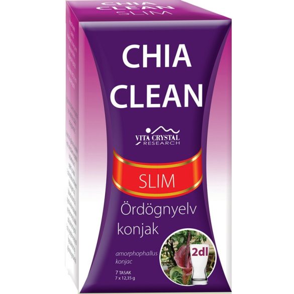 Vita Crystal Chia Clean Slim Ördögnyelv 7x12,35 g