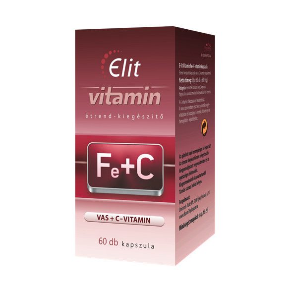 Vita Crystal E-lit vitamin - Vas+C-vitamin 60 db kapsz.