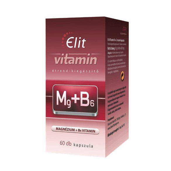 Vita Crystal E-lit vitamin - Mg+B6 60 db kapsz.