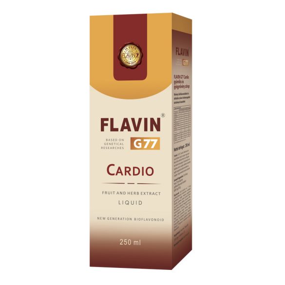 Flavin G77 Cardio szirup 250 ml