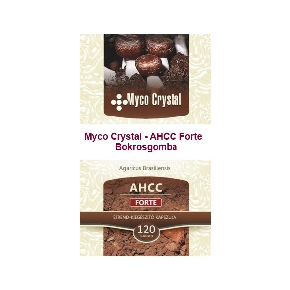 Vita Crystal Myco Crystal - AHCC Forte Bokrosgomba 120 db