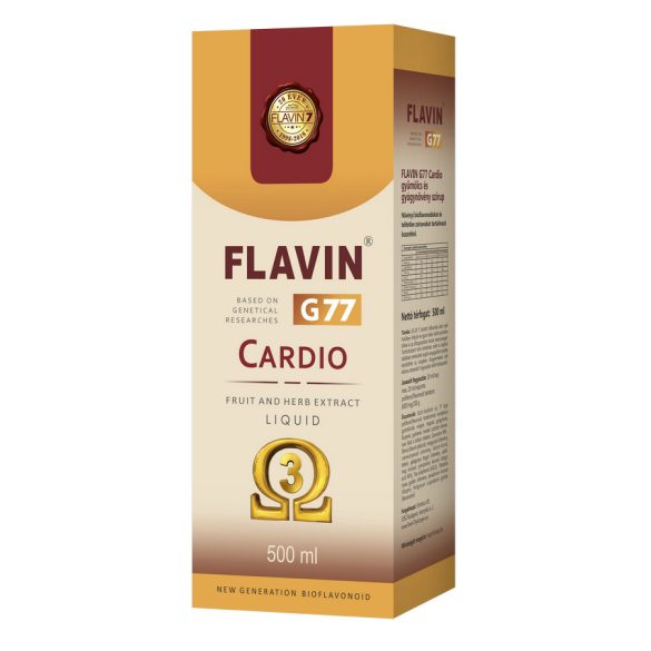 Flavin G77 Omega Cardio szirup 500 ml