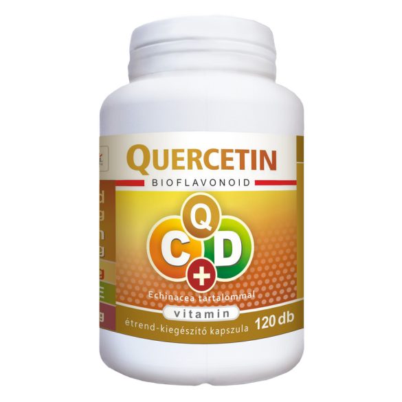 Vita Crystal Quercetin C+D vitamin Echinacea 120 kapszula