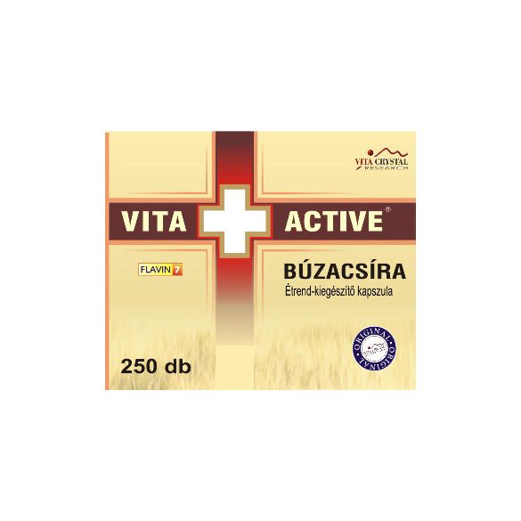 Vita Crystal Vita+Active Búzacsíra kapszula 250 db