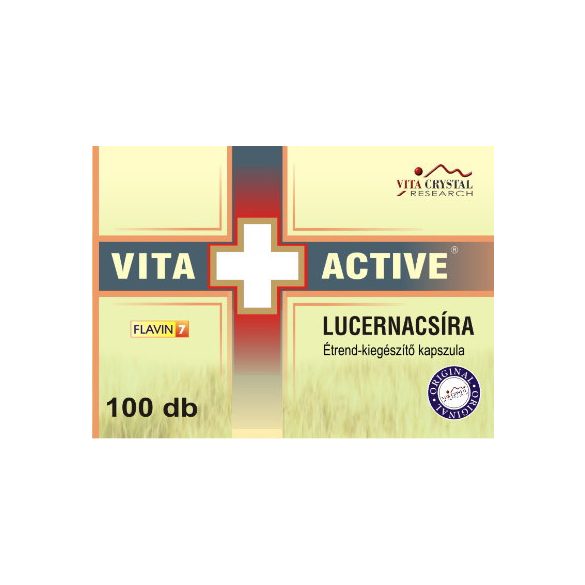 Vita Crystal Vita+Active Lucernacsíra kapszula 100db