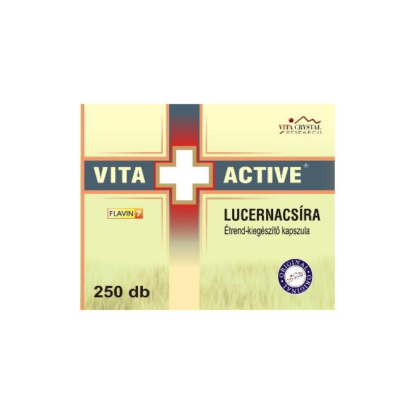 Vita Crystal Vita+Active Lucernacsíra kapszula 250 db