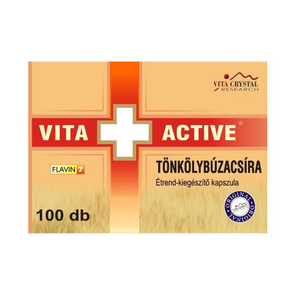Vita Crystal Vita+Active Tönkölybúzacsíra kapszula 100db