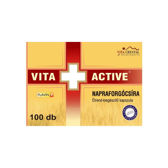 Vita Crystal Vita+Active Napraforgócsíra kapszula 100db