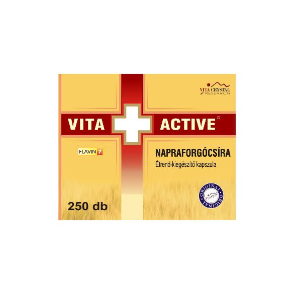 Vita Crystal Vita+Active Napraforgócsíra kapszula 250 db