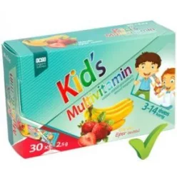 OCSO Kid's Multivitamin granulátum eper-banán ízű 30x2,5gr - Bio és natúr étrendkiegészítők