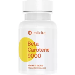 CaliVita Beta Carotene lágyzselatin-kapszula Az A-vitamin elővitaminja 100db - Bio és natúr étrendkiegészítők