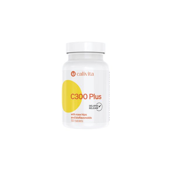 CaliVita C 300 Plus with Rose Hips and Bioflavonoids tabletta C-vitamin-komplex 120 db