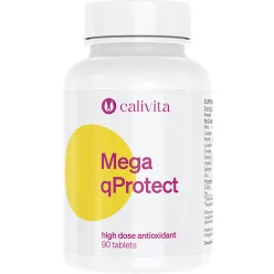 CaliVita Mega qProtect tabletta Megadózisú antioxidáns 90 db - Bio és natúr étrendkiegészítők
