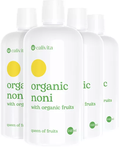 CaliVita Organic Noni Business pack (4 db-os kiszerelés) Biononidzsúsz 1 csomag - Bio és natúr étrendkiegészítők