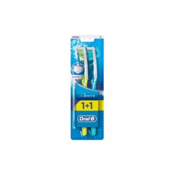 Oral B fogkefe Advantage 3DWhite Med ÚJ