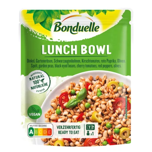 Bonduelle good lunch tönkölybúza és borsó 250 g - 