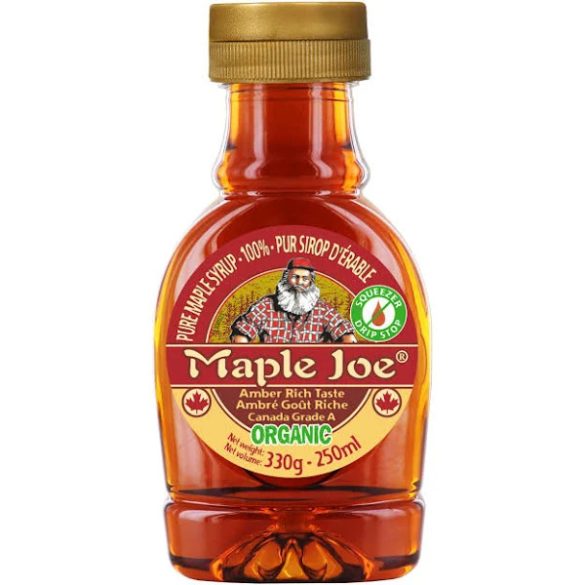 Maple Joe bio kanadai juharszirup cseppmentes 330 g