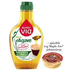 Sunny via agave szirup 350 g + ajándék juharszirup 20 g