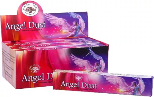 Green Tree füstölő pálcás angel dust 15 g - Aromaterápiához és természetes wellnesshez