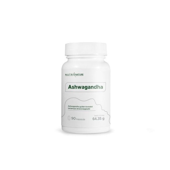 Nutri Nature Ashwagandha 375mg 90db kapszula
