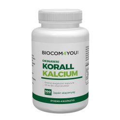 Biocom Okinawai Korall Kalcium 100 db - Bio és natúr étrendkiegészítők