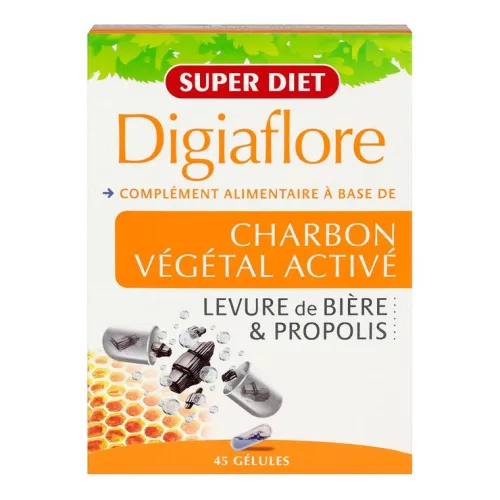 SUPERDIET KAPSZULA DIGIAFLORE EMÉSZTÉS - Bio és natúr étrendkiegészítők