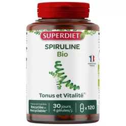 SUPERDIET KAPSZULA SPIRULINA ENERGIA - Bio és natúr étrendkiegészítők