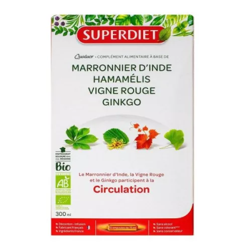 SUPERDIET AMPULLA CIRCUL. VÉRKERINGÉS - Bio és natúr étrendkiegészítők