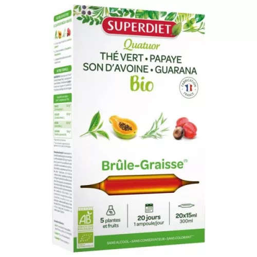 SUPERDIET AMPULLA BRULE-GRAISE ZSÍRÉGETŐ - Bio és natúr étrendkiegészítők