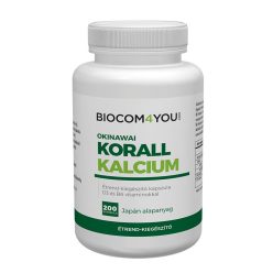 Biocom Okinawai Korall Kalcium 200 db - Bio és natúr étrendkiegészítők