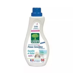 Larbre Vert textilöblítő érzékeny bőrre családbarát 800 ml - Bio és natúr tisztítószerek