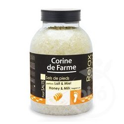 Corine De farm fürdősó relax tej-méz illattal 1300 g