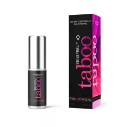 Taboo Pheromone for Her - feromonos testpermet nőknek - natúr (15 ml) - Bio és natúr intim termékek