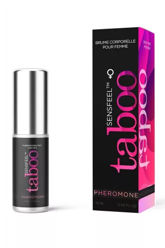Taboo Pheromone for Her - feromonos testpermet nőknek - natúr (15 ml) - Bio és natúr intim termékek
