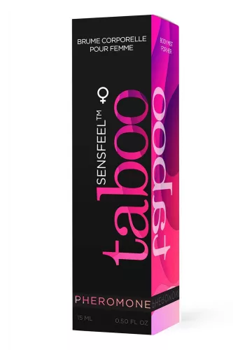 Taboo Pheromone for Her - feromonos testpermet nőknek - natúr (15 ml) - Bio és natúr intim termékek