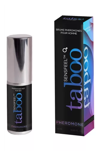 Taboo Pheromone for Him - feromonos testpermet férfiaknak - natúr (15ml) - Bio és natúr intim termékek