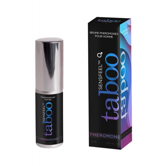 Taboo Pheromone for Him - feromonos testpermet férfiaknak - natúr (15ml)