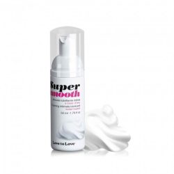   Love to Love Super Smooth - vízbázisú síkosító hab (50 ml)