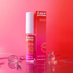 Love to Love - bizsergető hatású szájfény (8ml) - Bio és natúr intim termékek