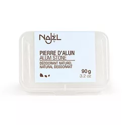 Najel Timsó tömb - Hypoallergén és szagtalan, vulkanikus eredetű ásványdezodor, 24 órás védelemmel. - Bio és natúr kozmetikumok