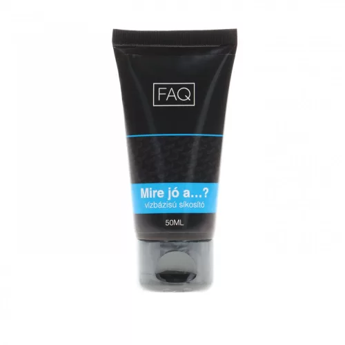 FAQ - Mire jó a…? vízbázisú síkosító (50ml) - Bio és natúr intim termékek
