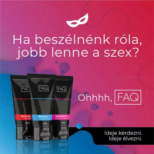 FAQ - Mire jó a…? vízbázisú síkosító (50ml) - Bio és natúr intim termékek